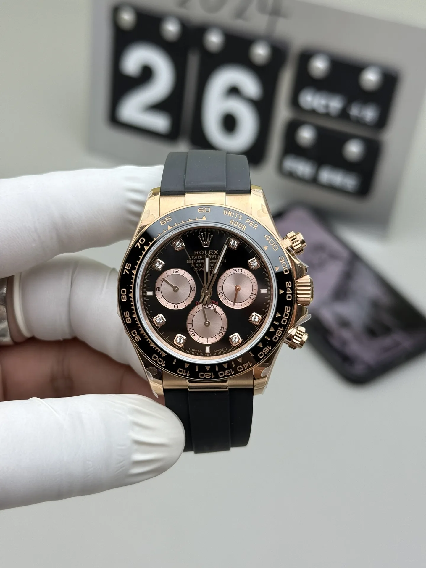 QF l 4131 l 40 mm l Rolex Daytona 126515LN  152g