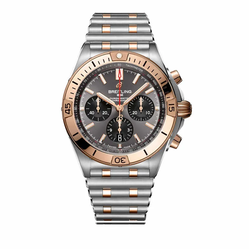BLS l 7750 l 42mm l 브라이트 링 크로노 매트 B01 AB0134101K1S1