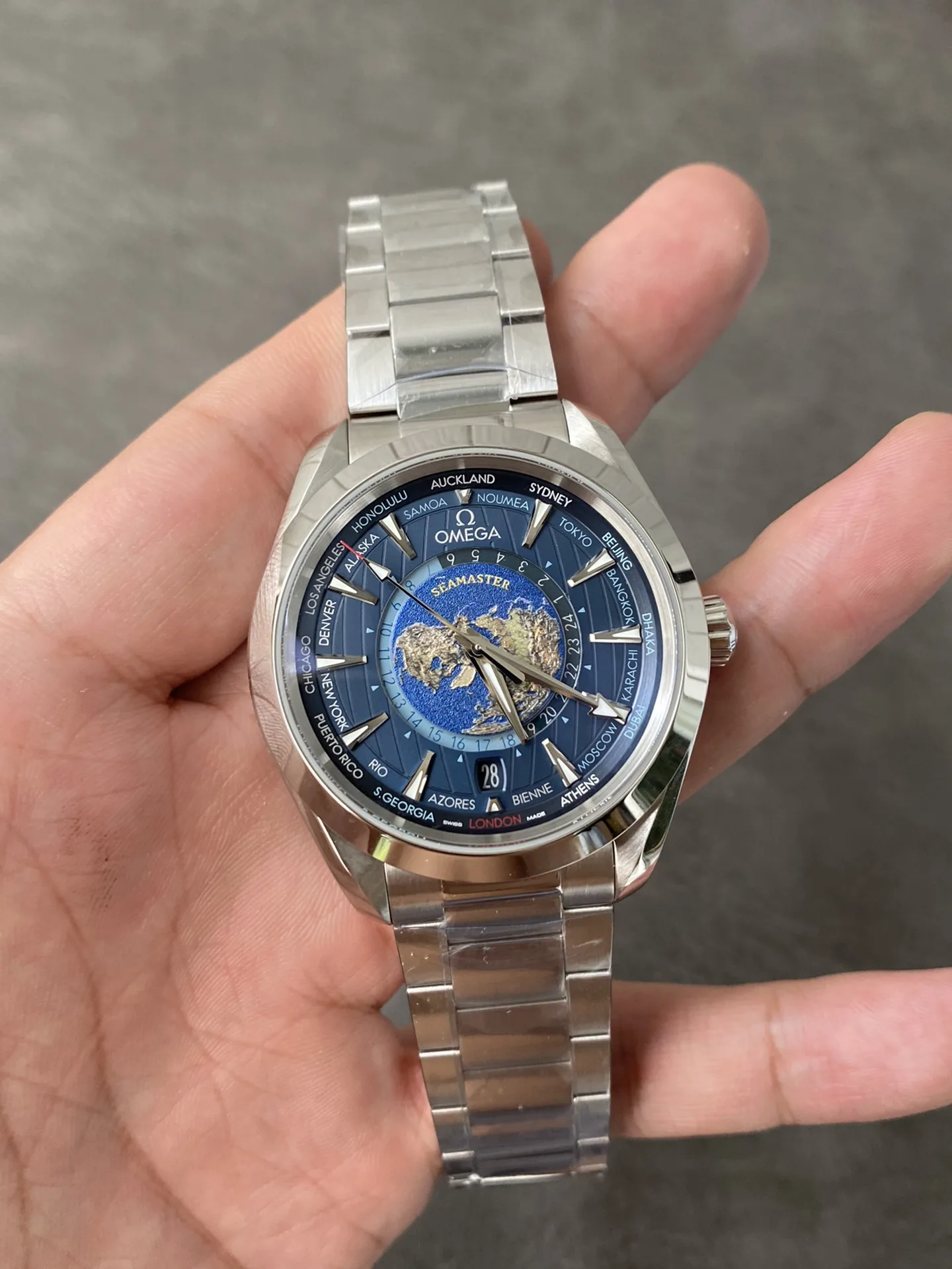 VS l 8938무브먼트 l 43mm l Aqua Terra 150M