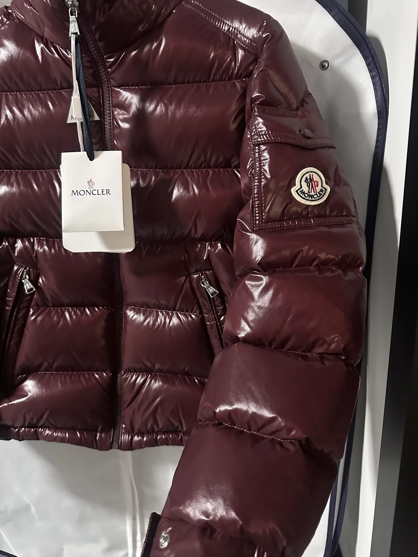 Moncler Enfant  Maya Hooded Down Jacket