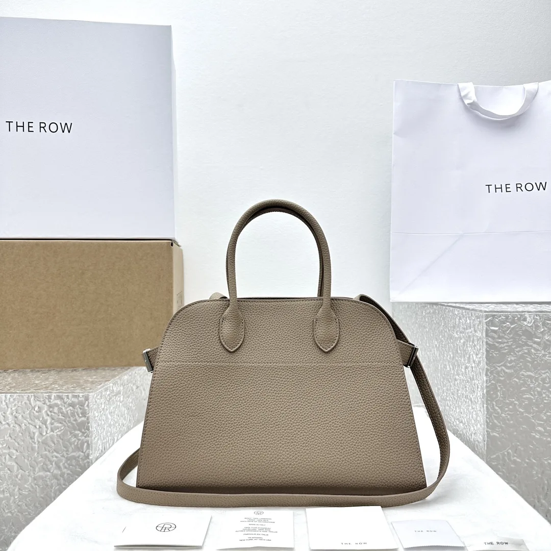 THE  ROW MARGAUX 12 가죽 백 32x13x25cm