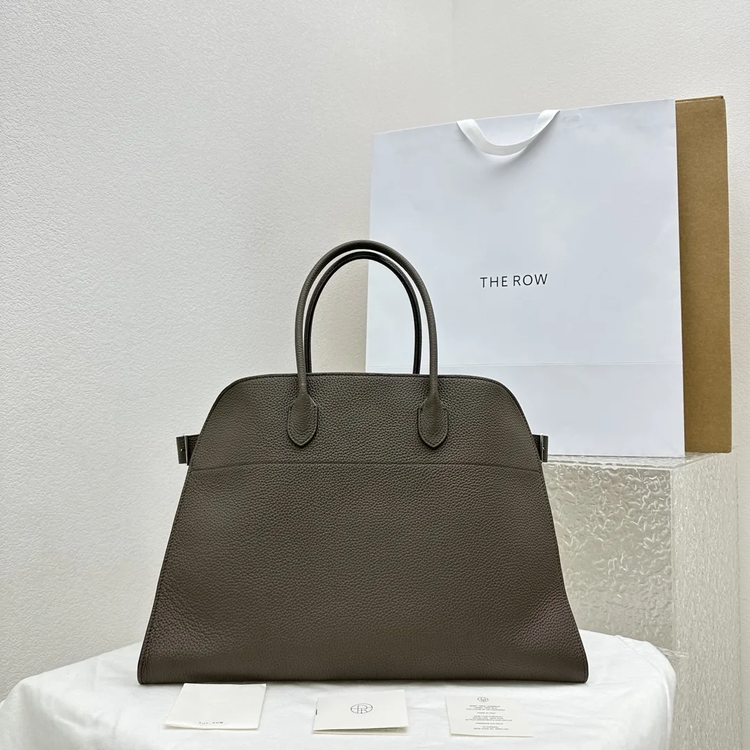 THE  ROW Margaux 17   가죽 백  43x24x30cm