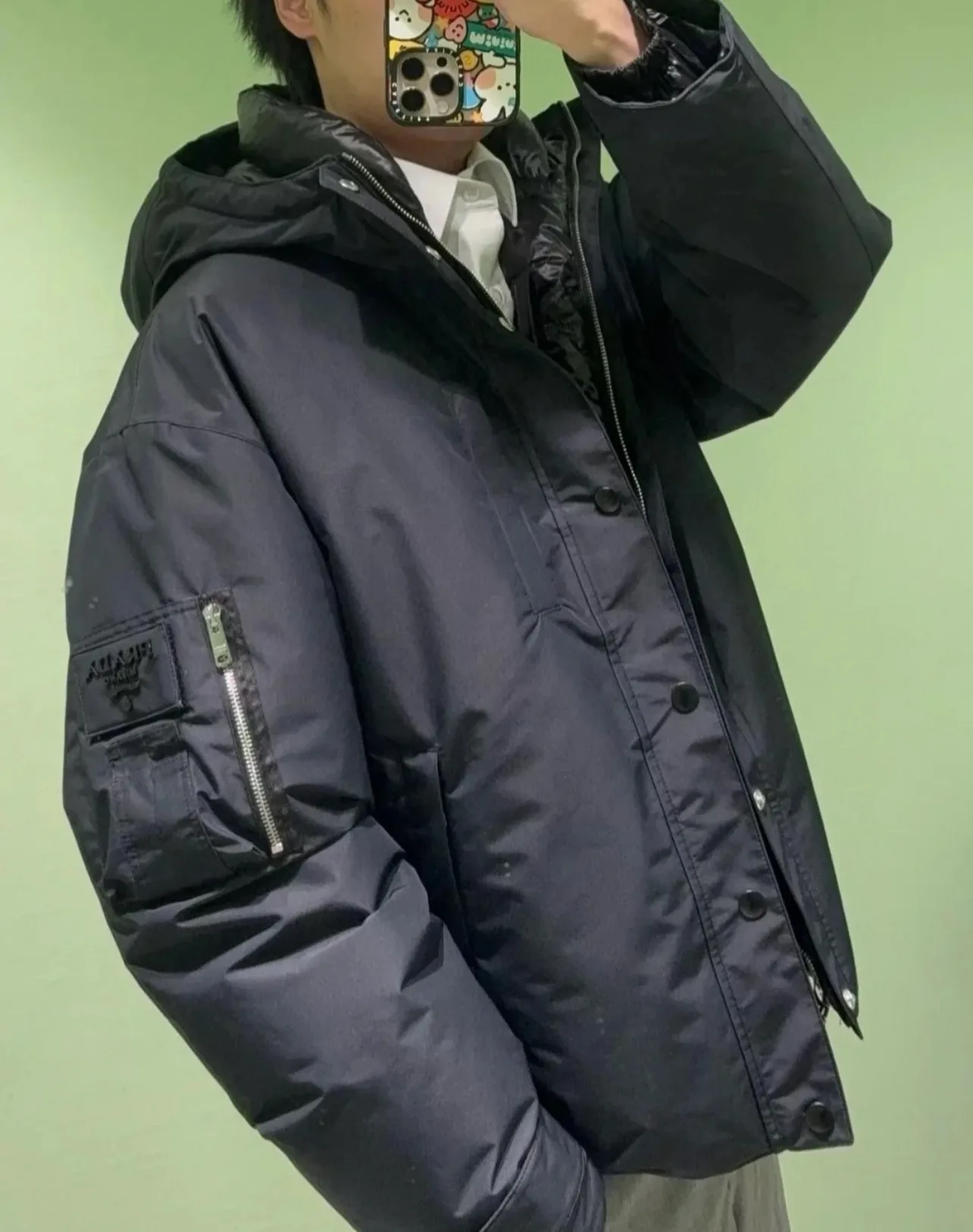 프라다  후디 자켓  50