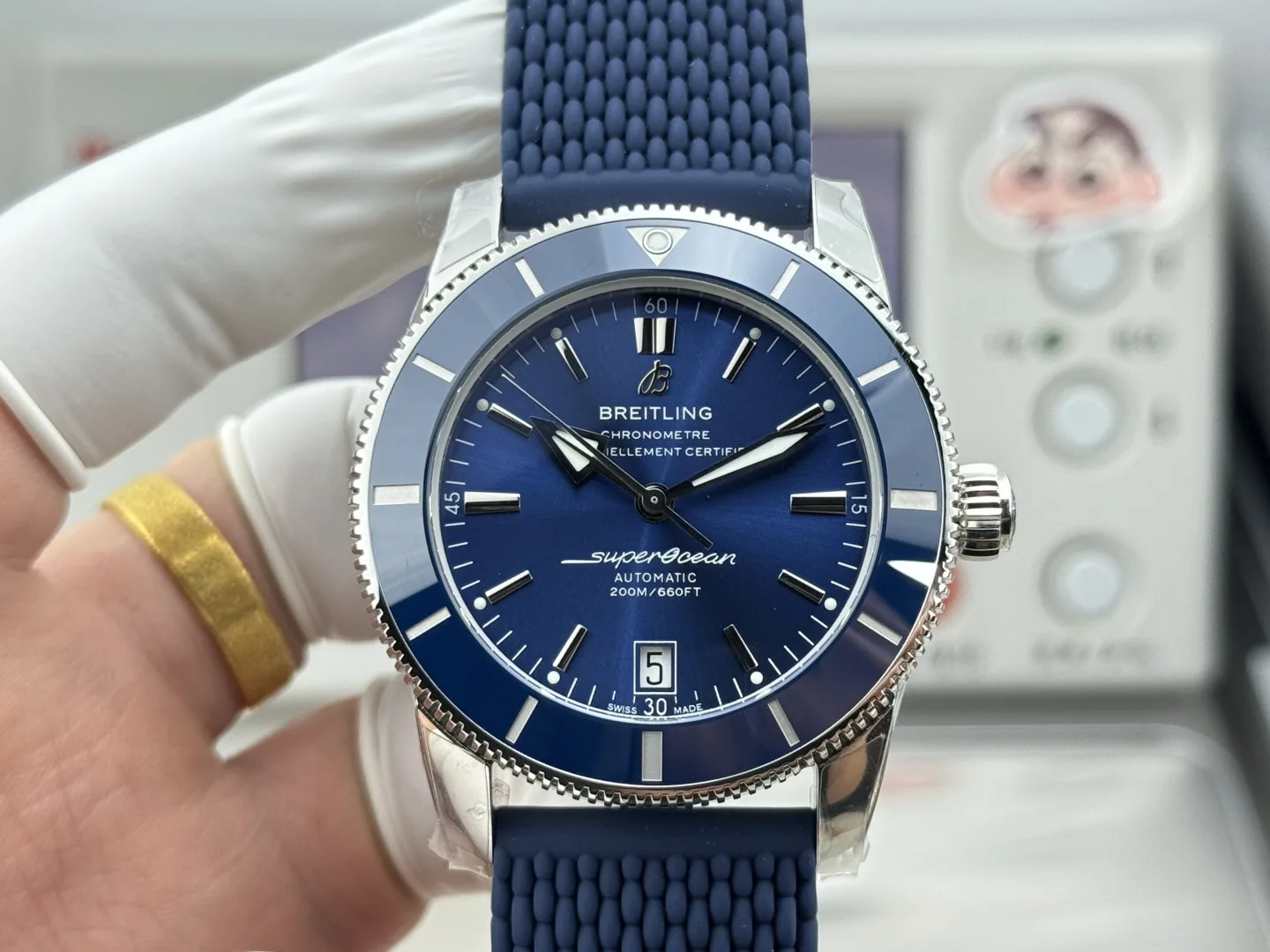 GF l 2824 cal B20 l  42 mm l 브라이틀링 슈퍼오션 헤리티지 B31