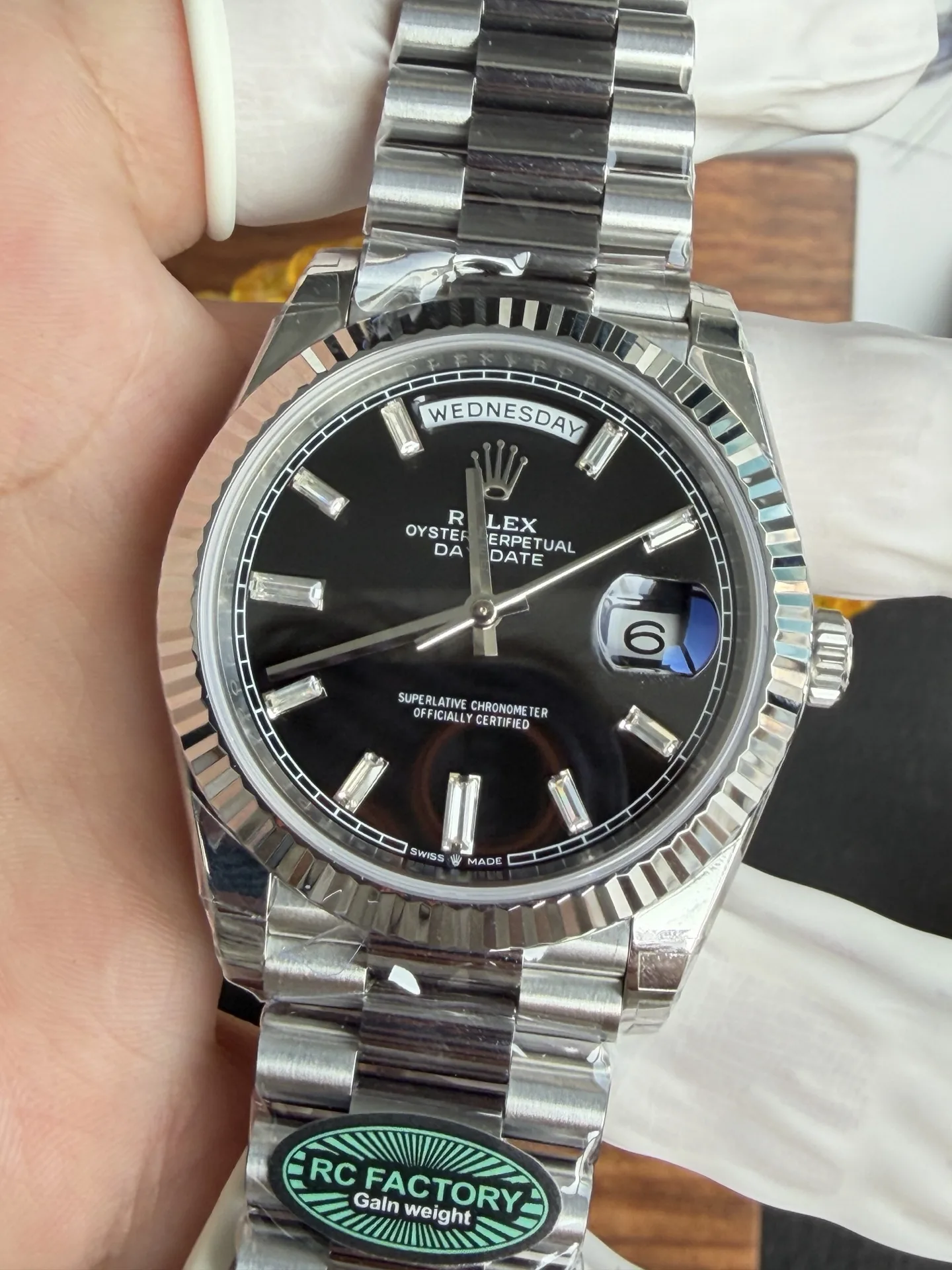 RC l 3255 l 40mm l 데이데이트 Day-date 210g