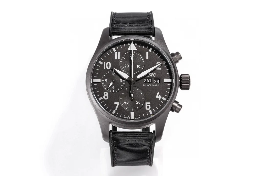 TW l 7750 l 41mm l IWC 아이더블유씨 파일럿 크로노그래프 IW388106
