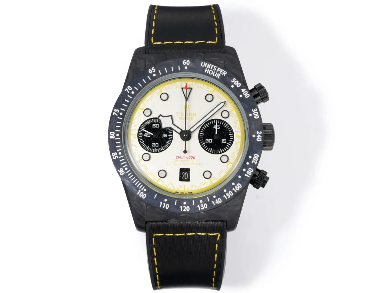 PLS l 42mm l Tudor  Black Bay Chrono Carbon 25 88g