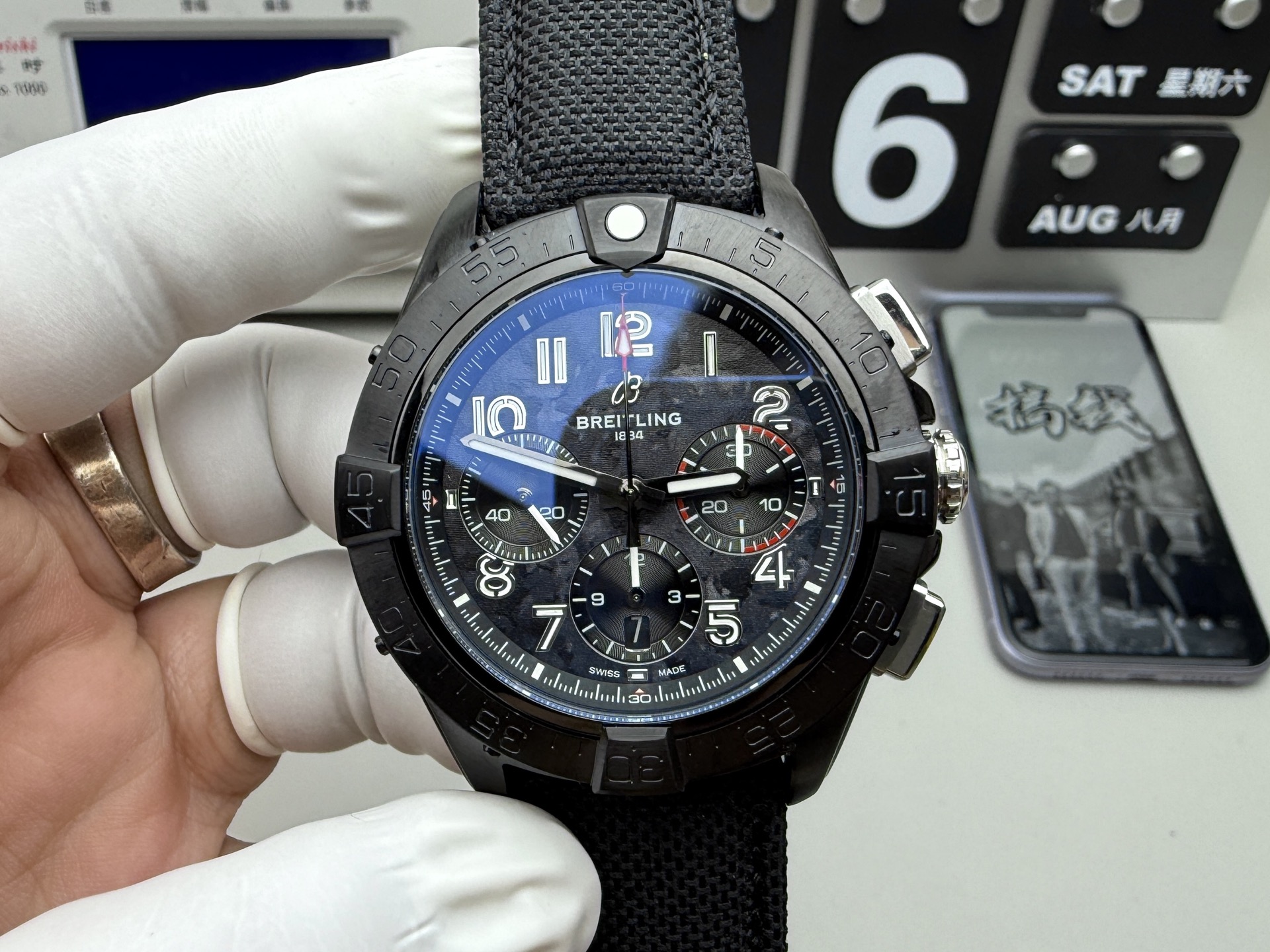 BLS l 7750 l  44mm l Breitling Avenger B01 Chronograph  V2