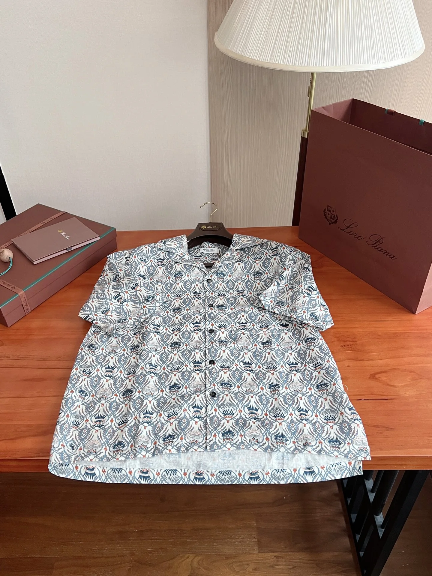 Loro Piana Men's Federico Linen Camp Shirt