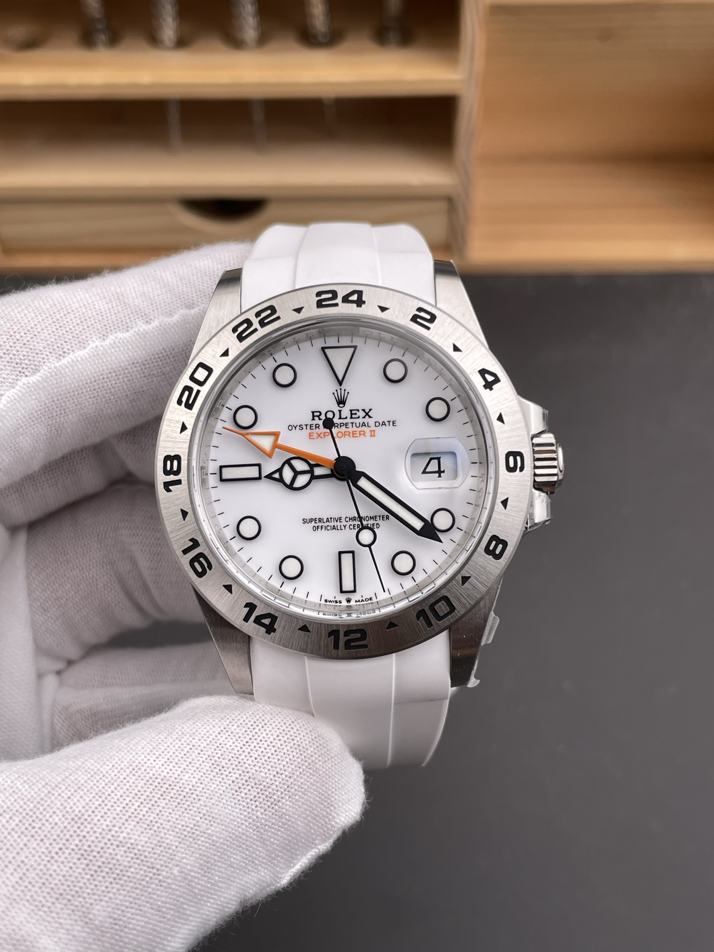VF | 3285 무브먼트｜42mm l 롤렉스 Explorer II 226570