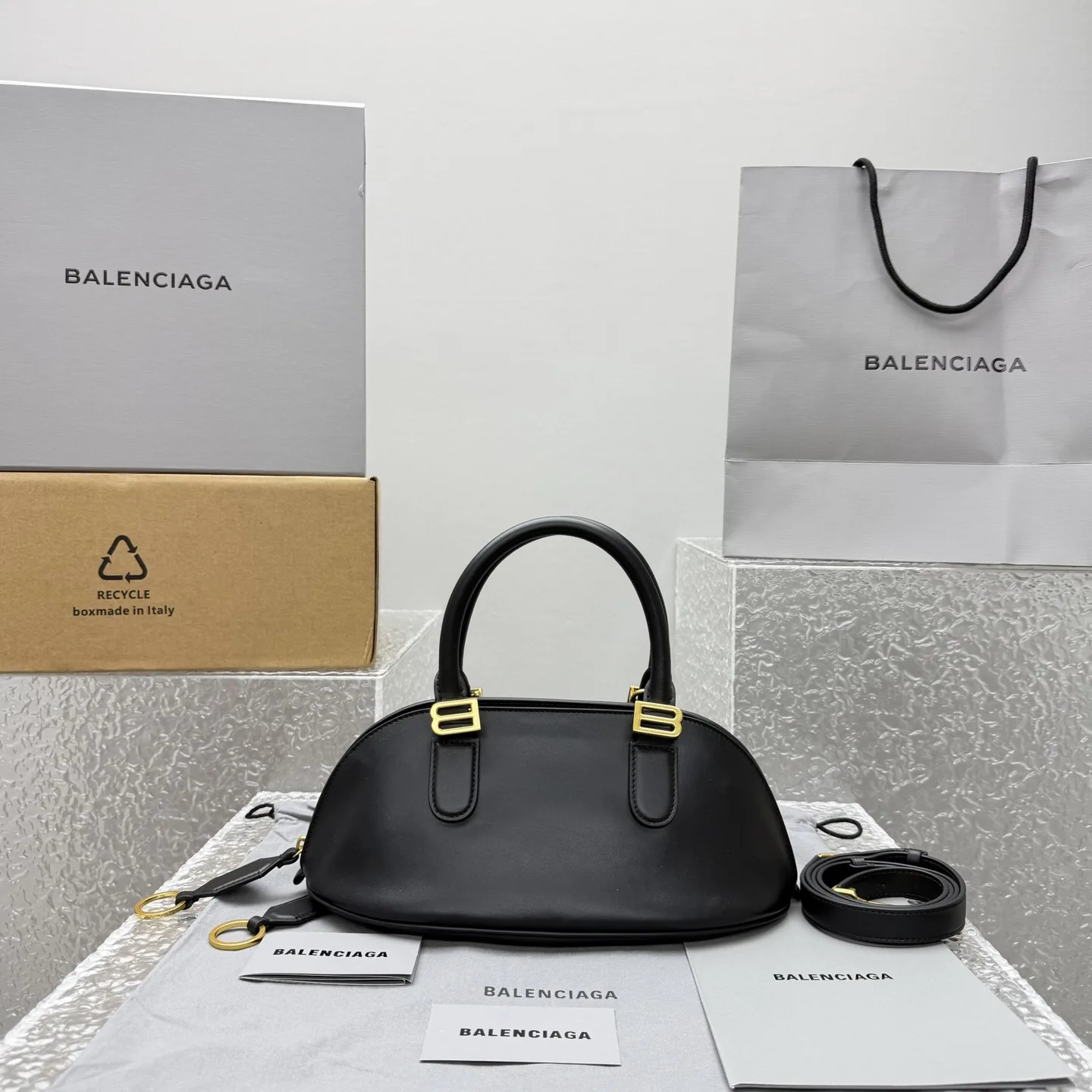 볼레로 볼링백 미니 로즈 쿼츠  30x 13（24） x  16cm