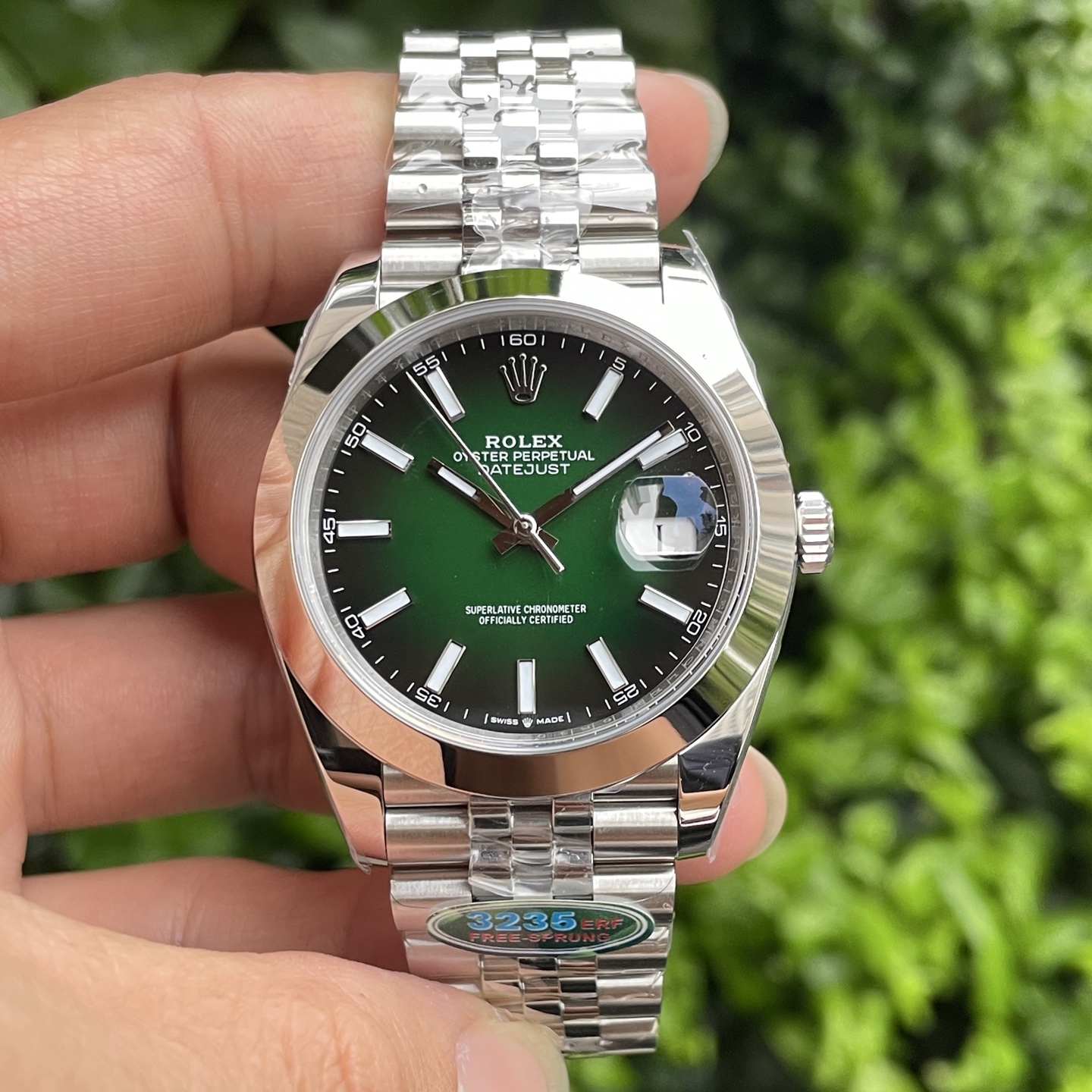 ERF l 3235 Free-sprung ｜41mm l 롤렉스 데이트저스트 M126334-0033
