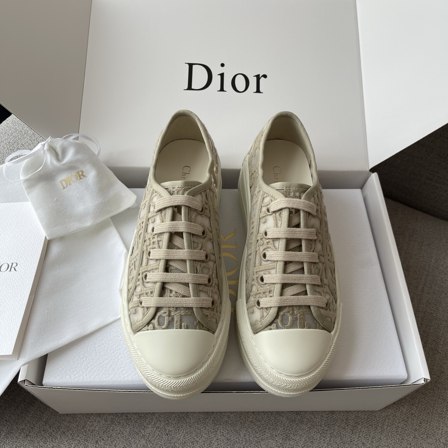 Walk'n'Dior Platform Sneaker KCK546OEN