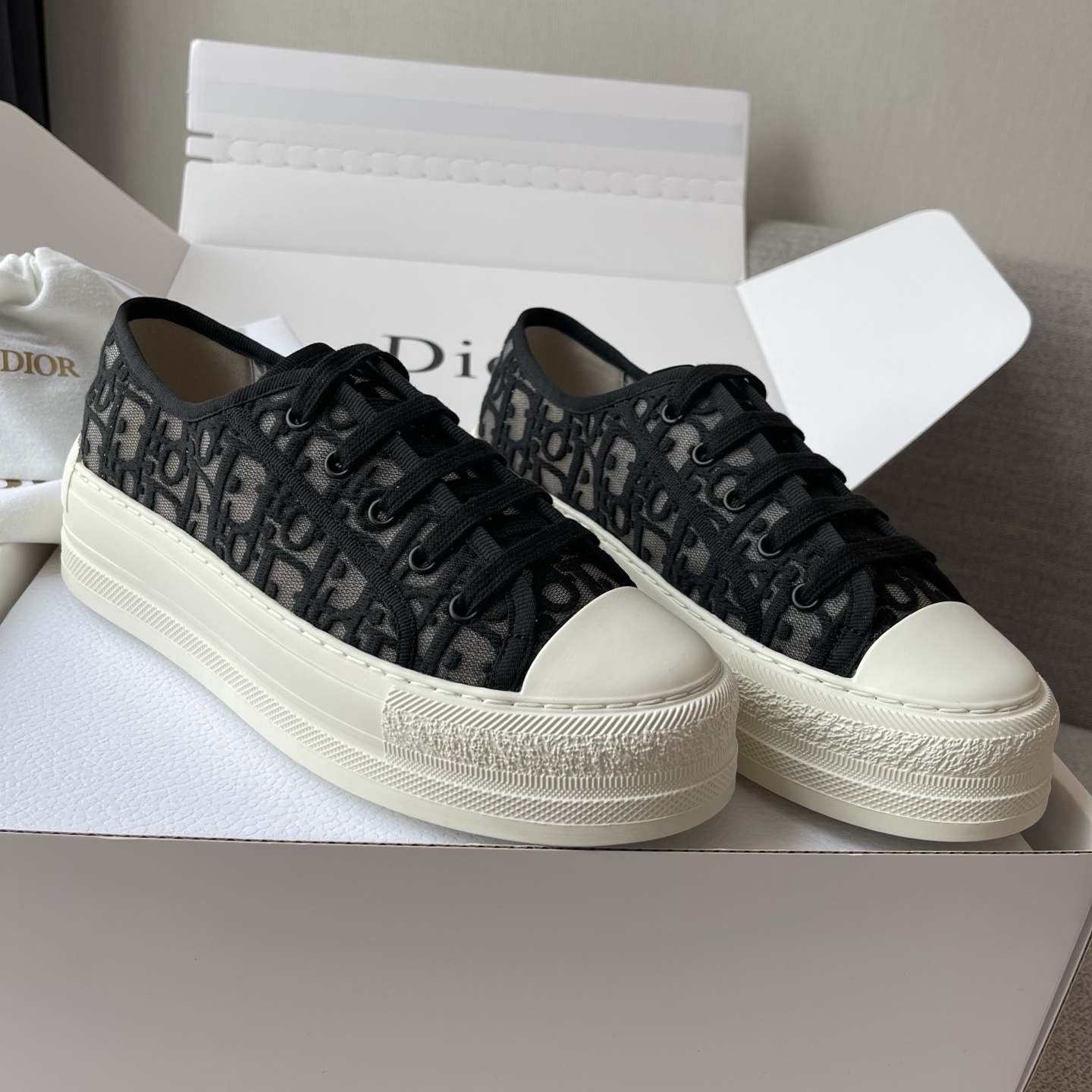 Walk'n'Dior Platform Sneaker KCK546OEN