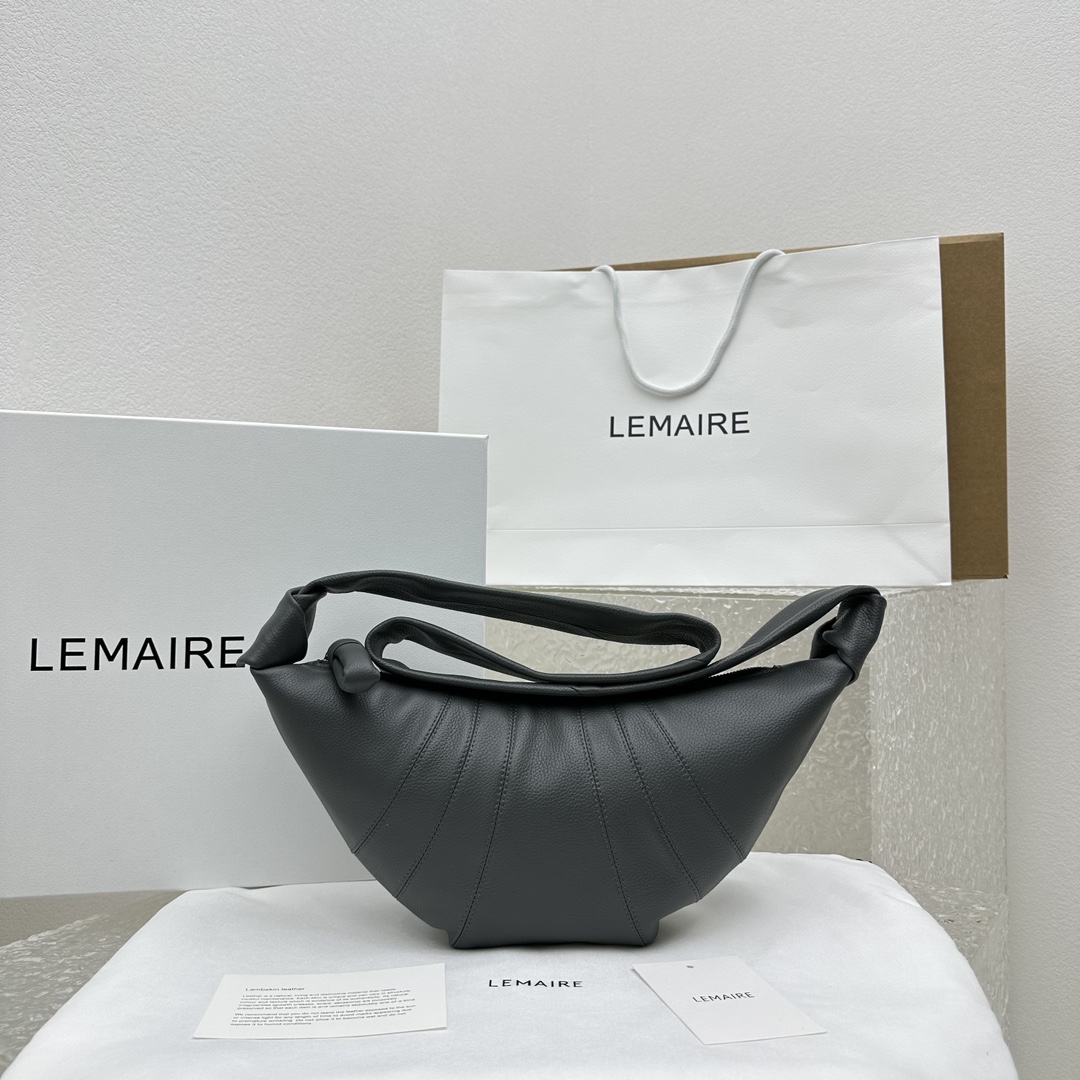 르메르 Lemaire  스몰 크루아상 메신저백 35.5x18x5cm