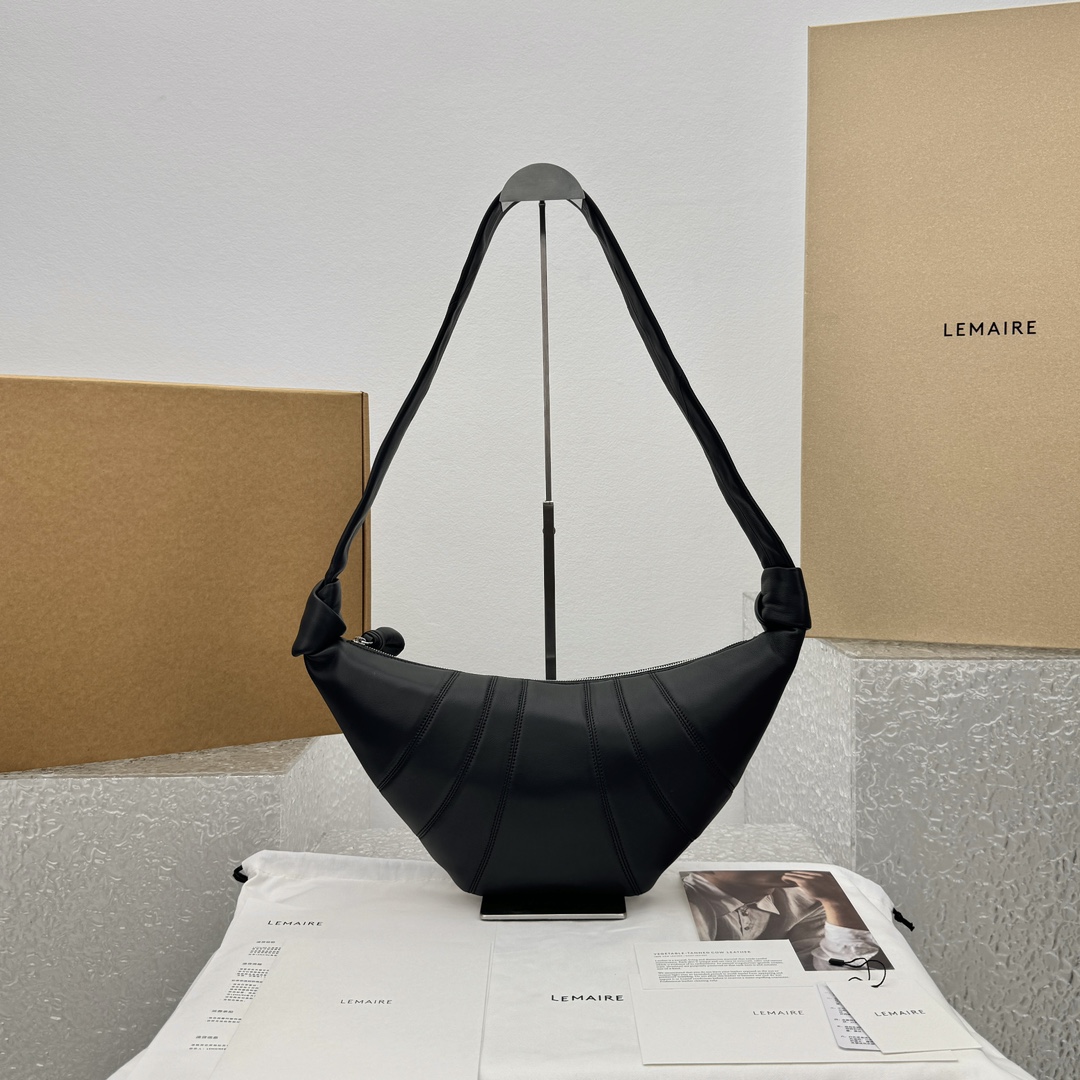 르메르 Lemaire  MEDIUM 크루아상 메신저백 46x22x7cm