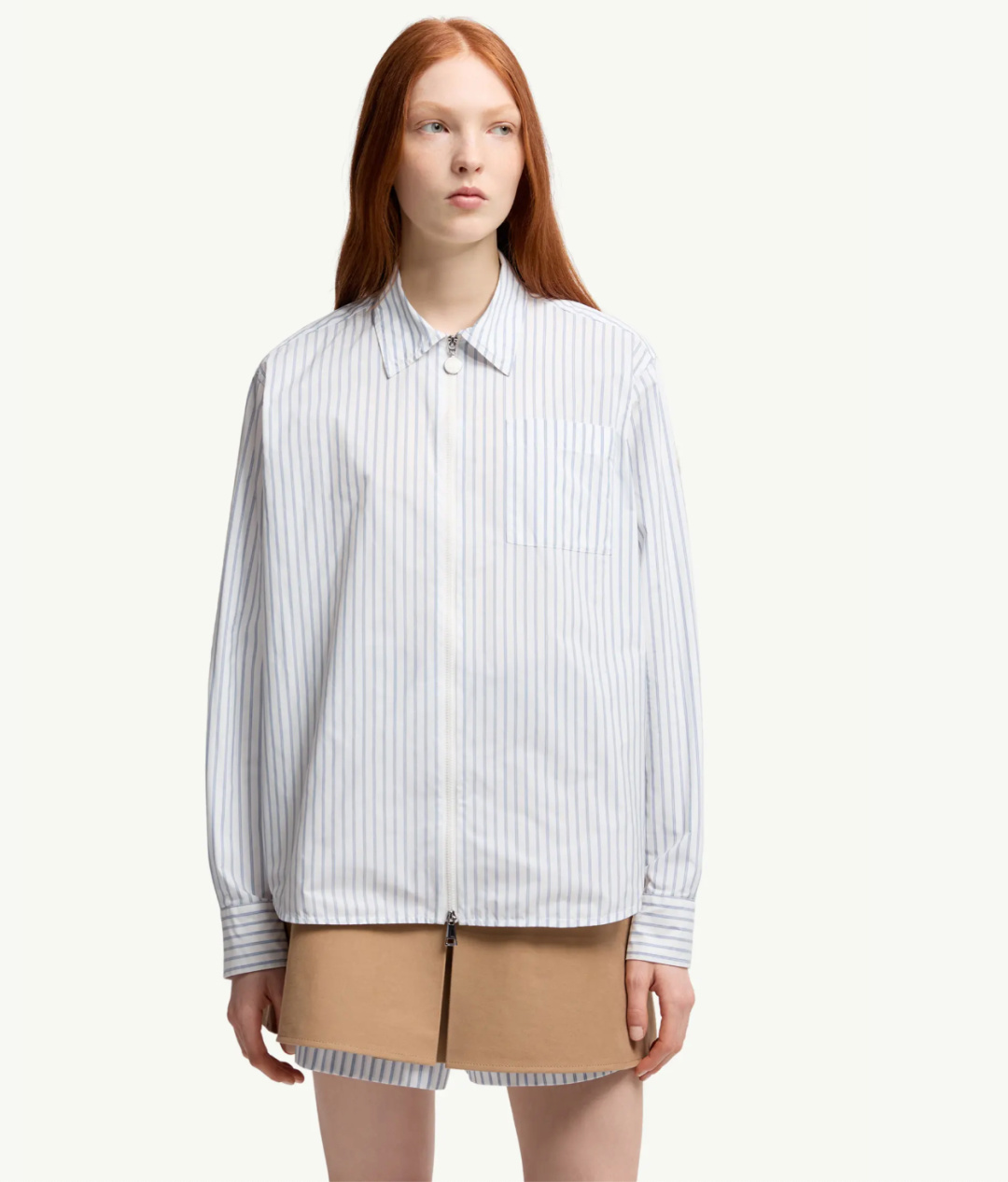 몽클레르 Striped Long Sleeve Shirt