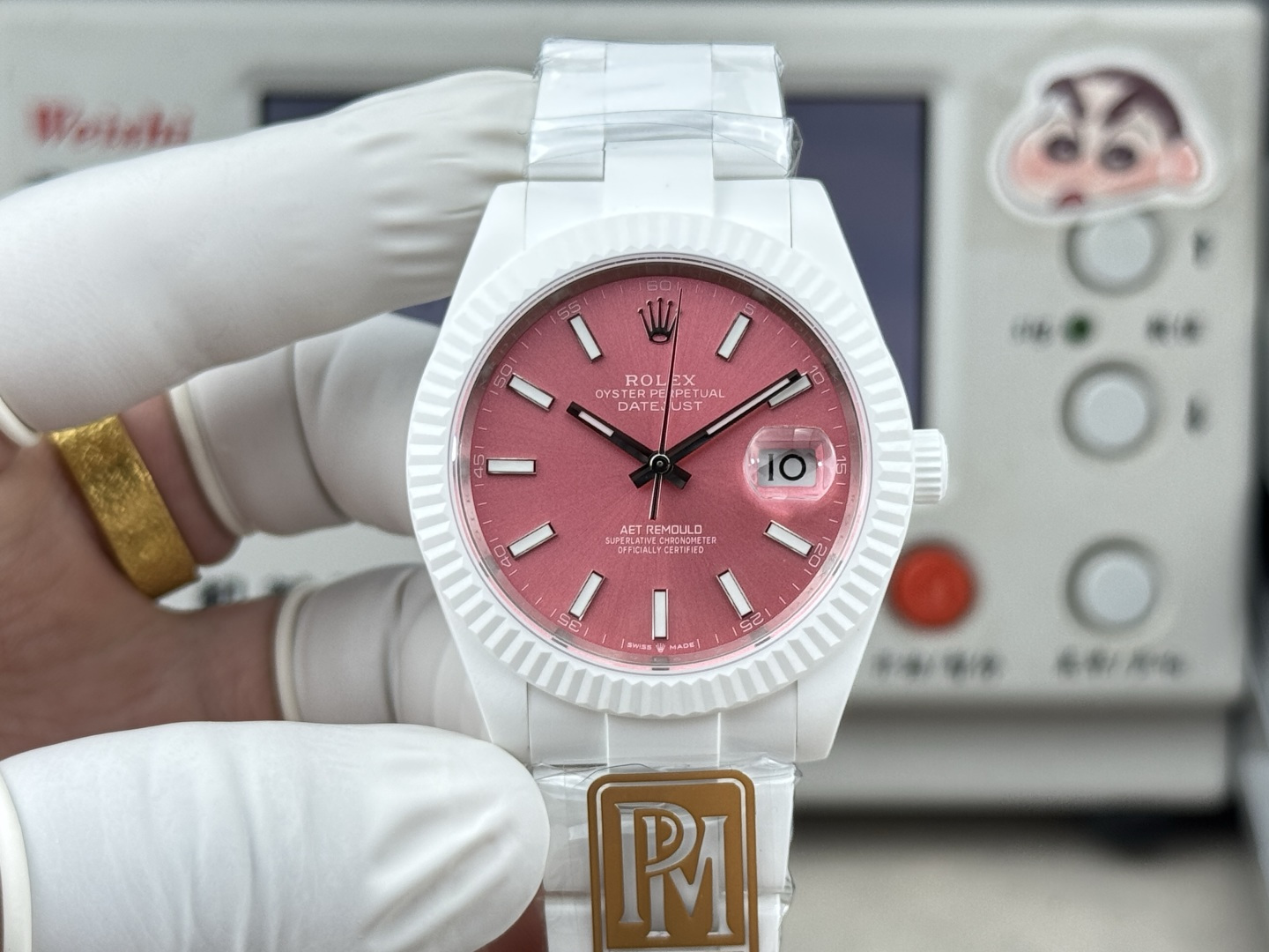 PPM l 3235 l 41mm l AET REMOULD 롤렉스 데이트저스트 세라믹