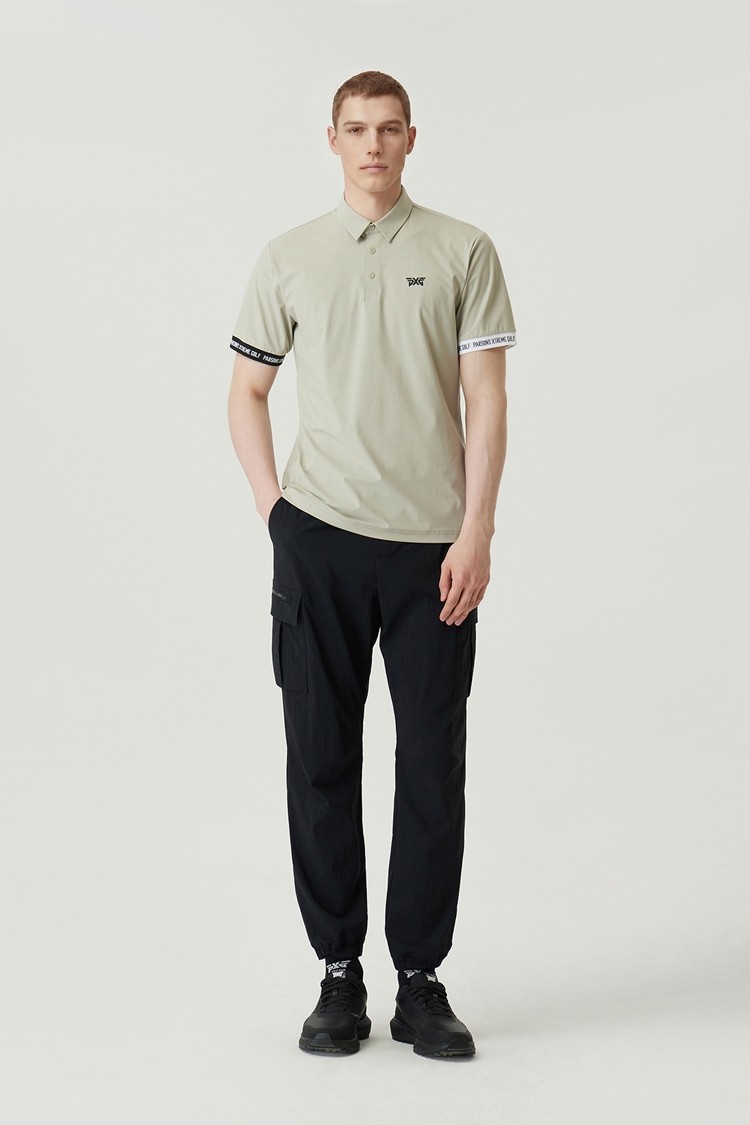 MNS COLOR CONTRAST POINT COLLAR SHORT SLEEVE