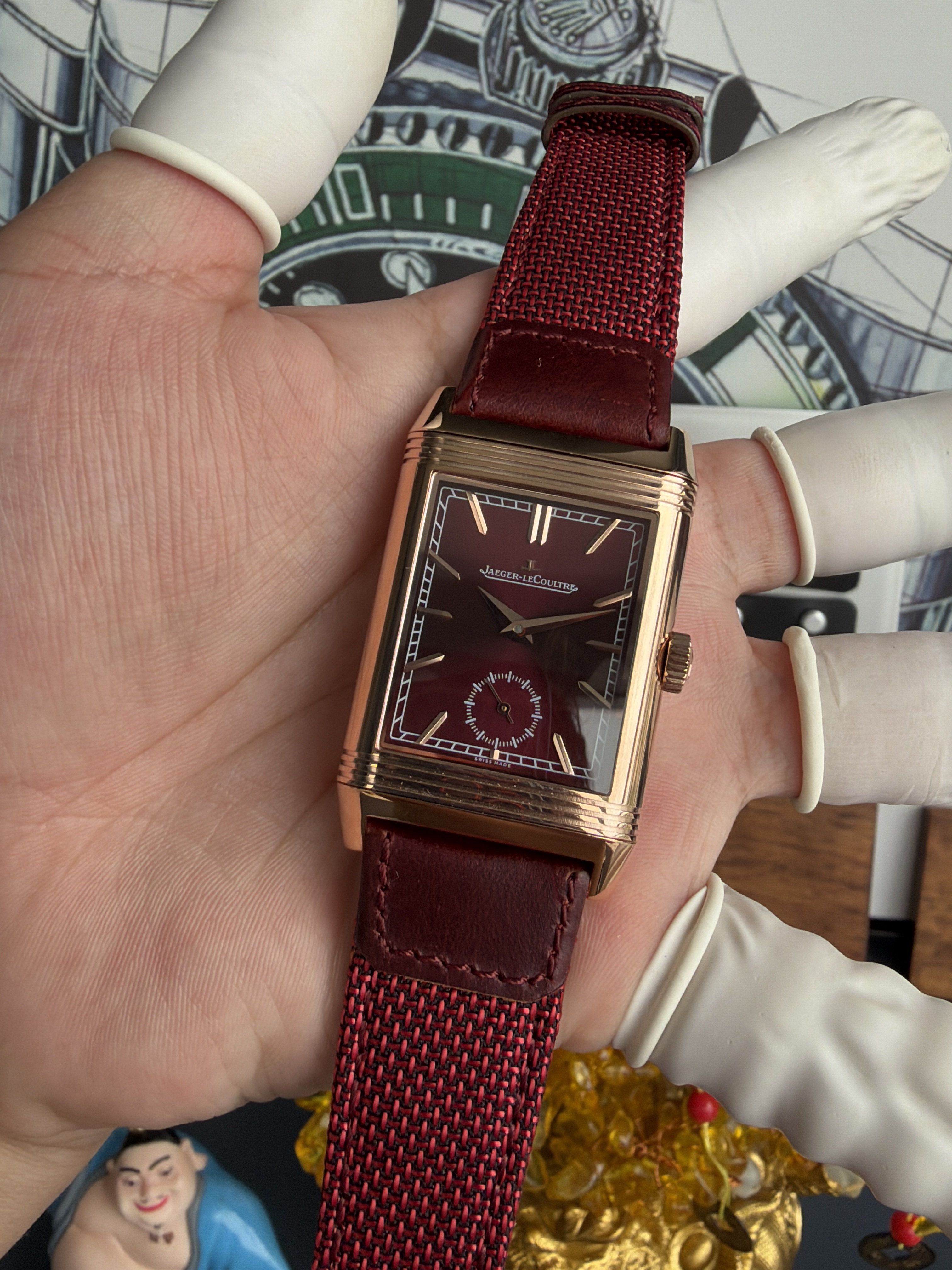 JJF l Cal.854 l Jaeger-LeCoultre 리베르소 트리뷰트 47X28.3X11 mm