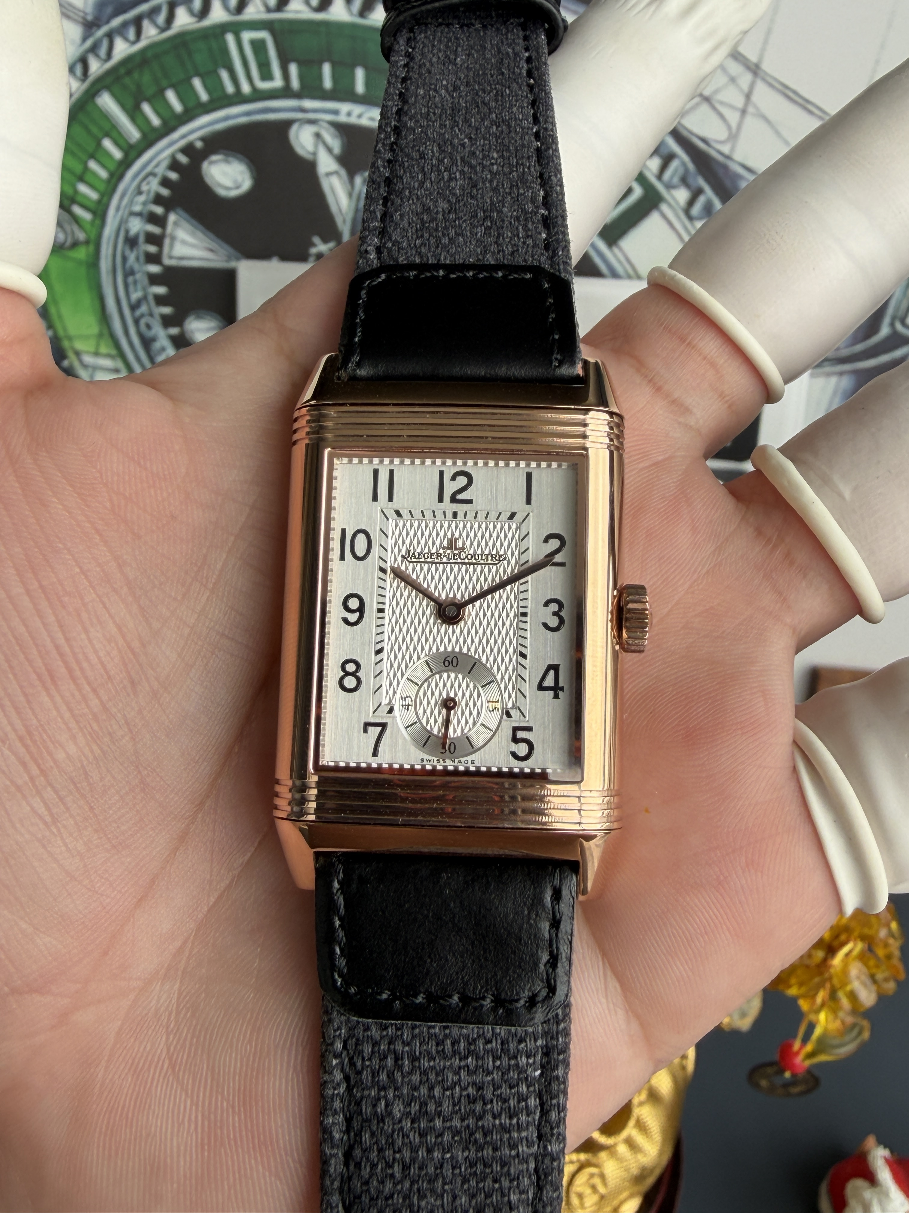 JJF l Cal.854 l Jaeger-LeCoultre 리베르소 트리뷰트 47X28.3X11 mm
