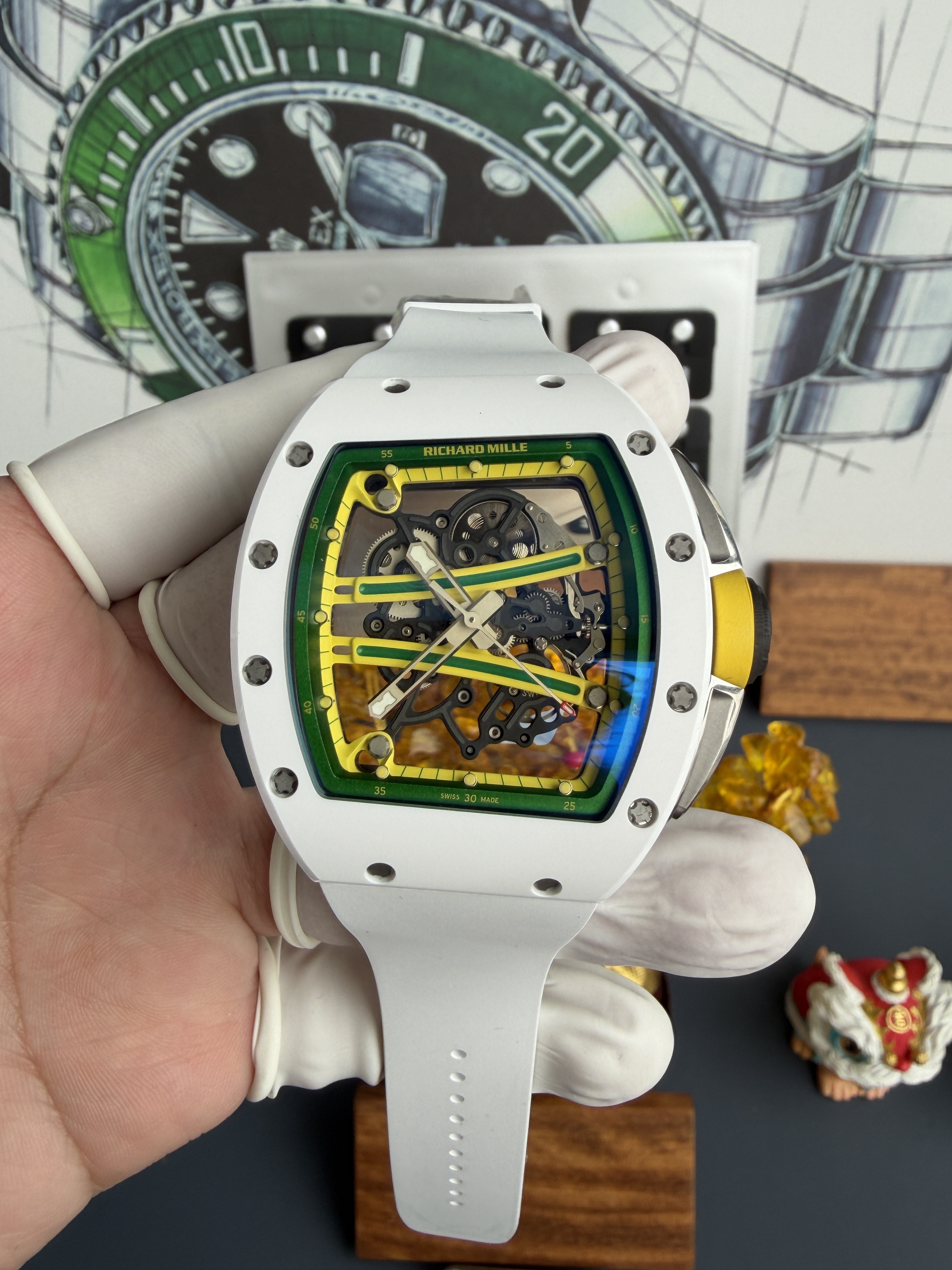 A9 l Vaucher Free-sprung RMUL3 무브먼트 l 리차드밀 RM061