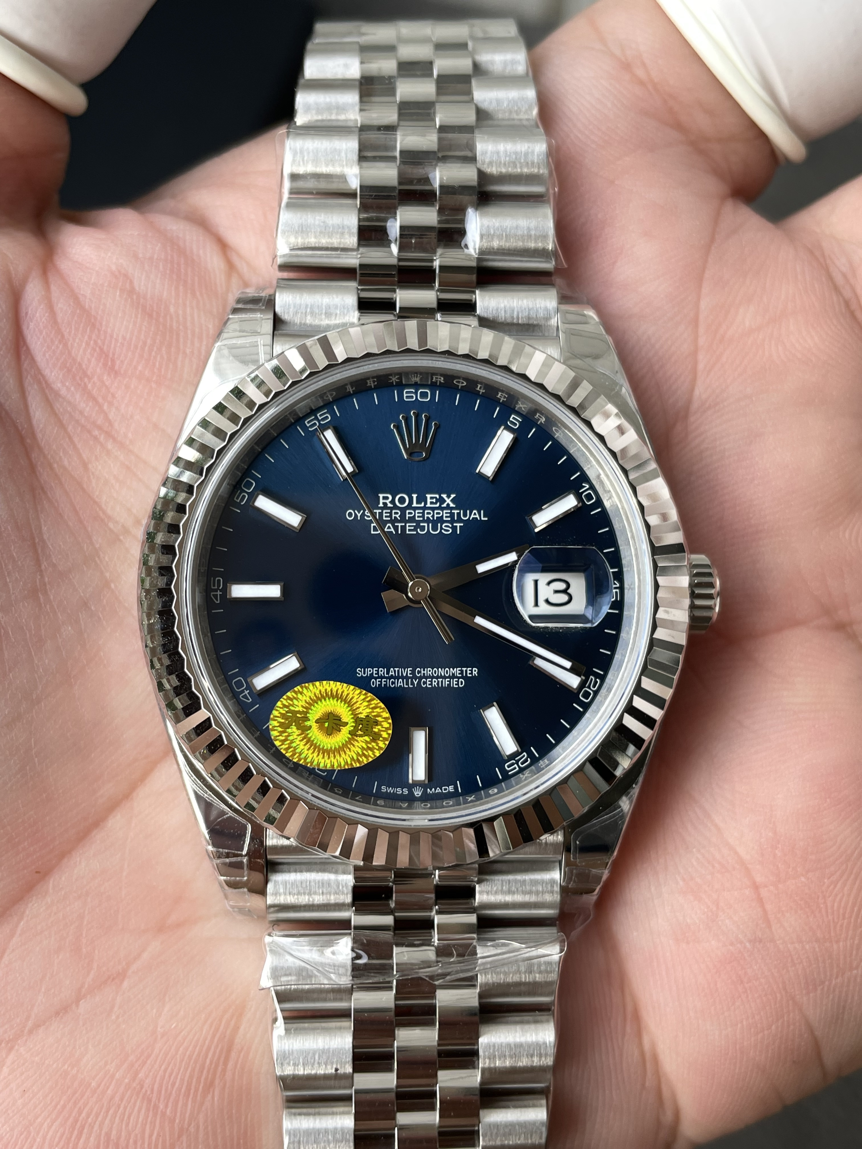 VS l 3235 프리스프렁 (Free-sprung)｜41mm l 롤렉스 데이트저스트 M126334