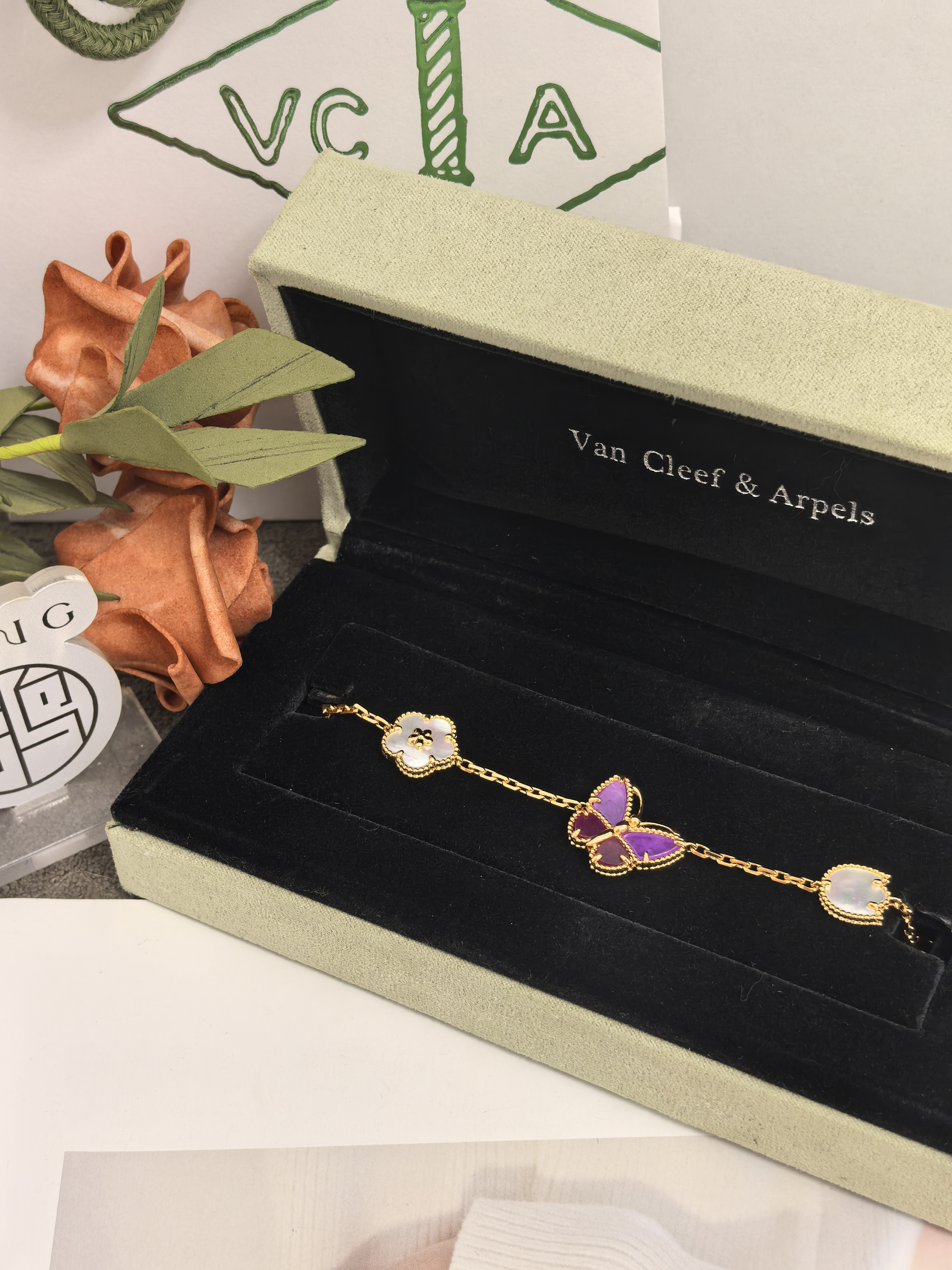 Van Cleef & Arpels -Lucky Spring Butterfly 팔찌