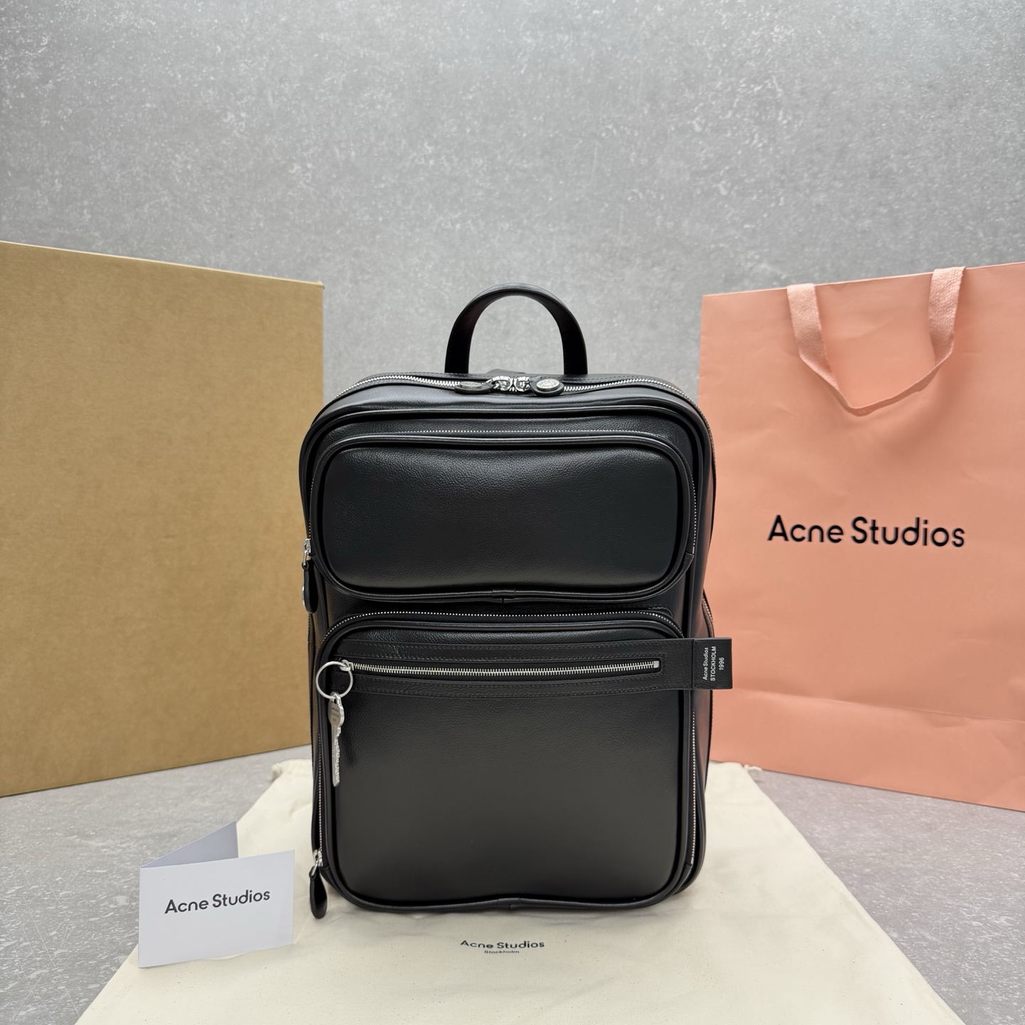 Acne Studios  Camero 짐 백팩 30×12×38cm
