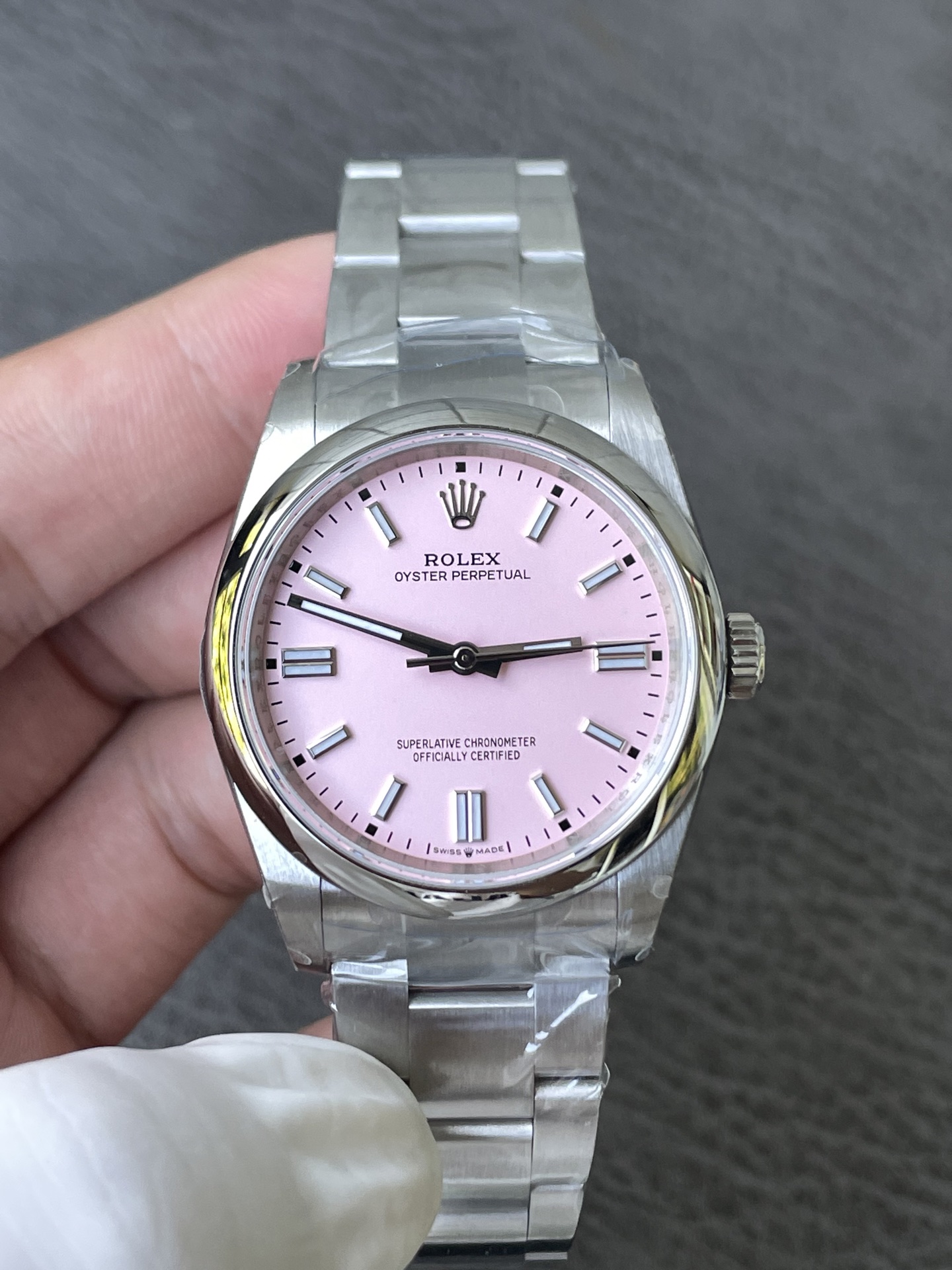 QF | 3230 Free-sprung｜36mm l 롤렉스 오이스터 퍼페추얼 m134300