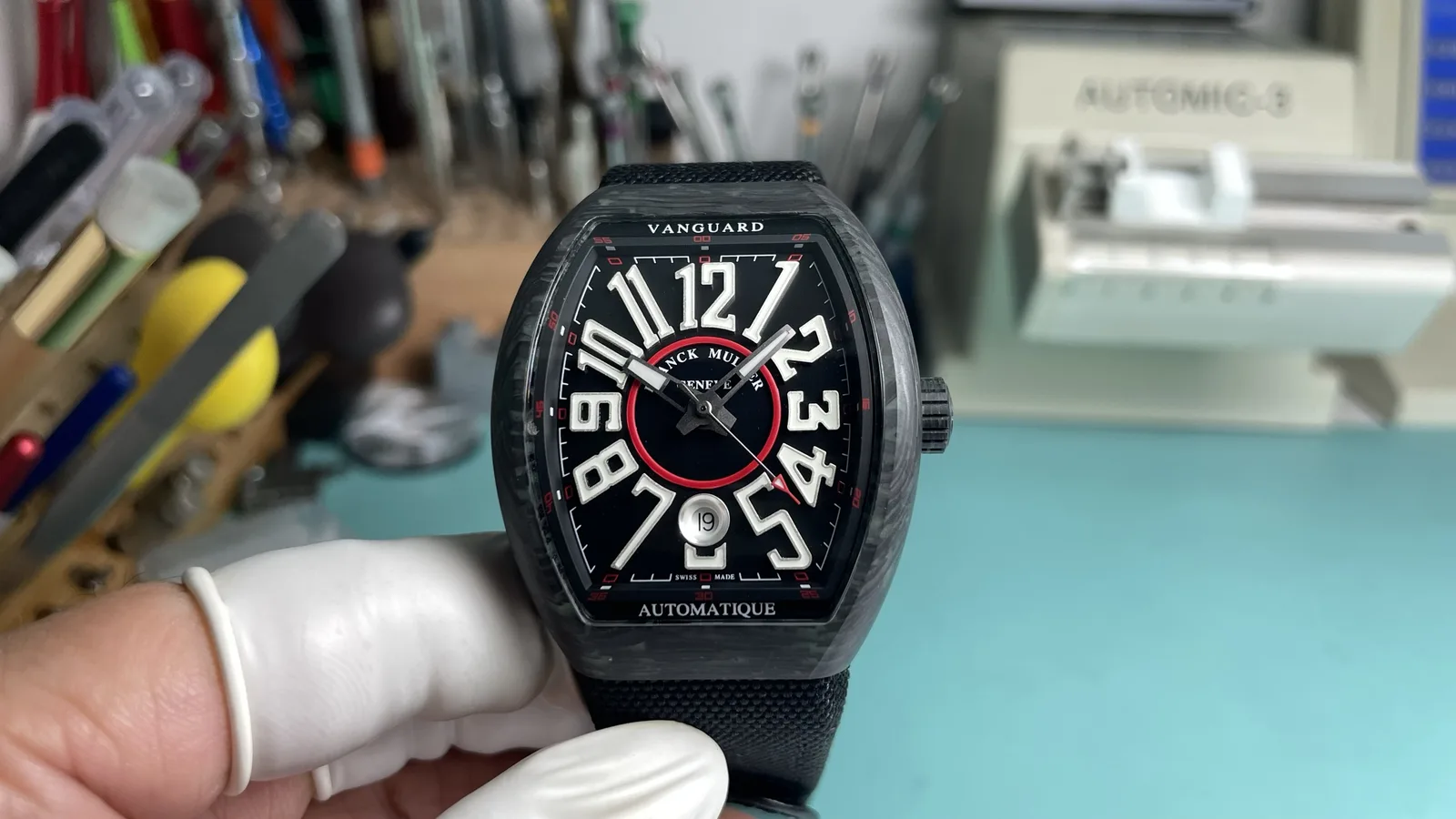 QQF l 41mm l PT5000 l  The Franck Muller Vanguard V41