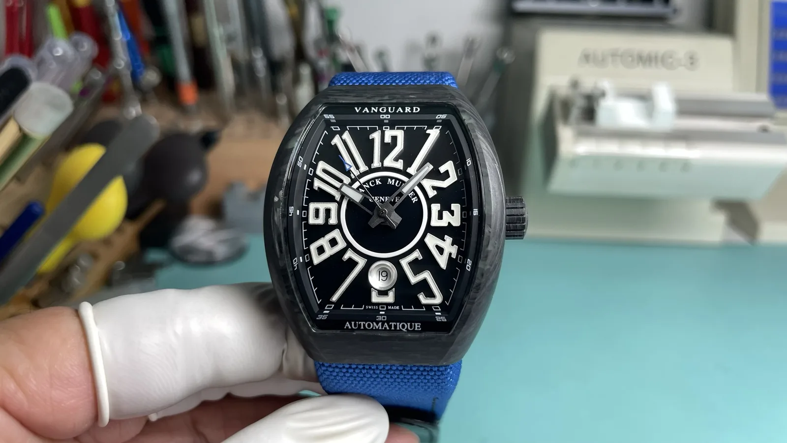 QQF l 41mm l PT5000 l  The Franck Muller Vanguard V41