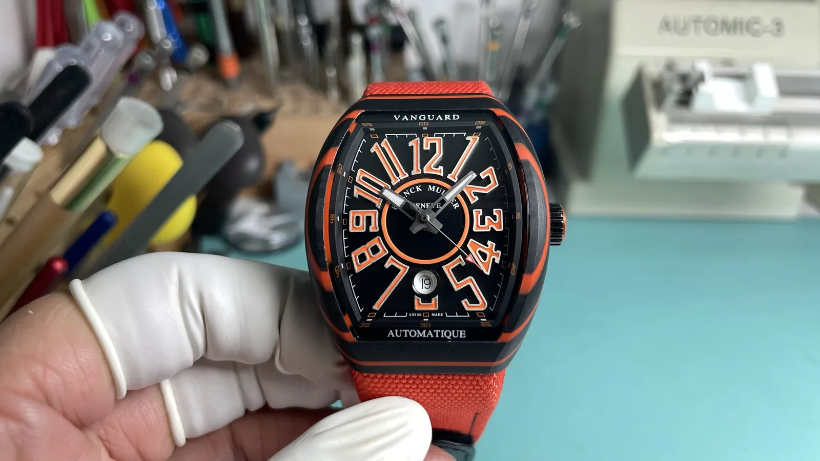 QQF l 41mm l PT5000 l  The Franck Muller Vanguard V41