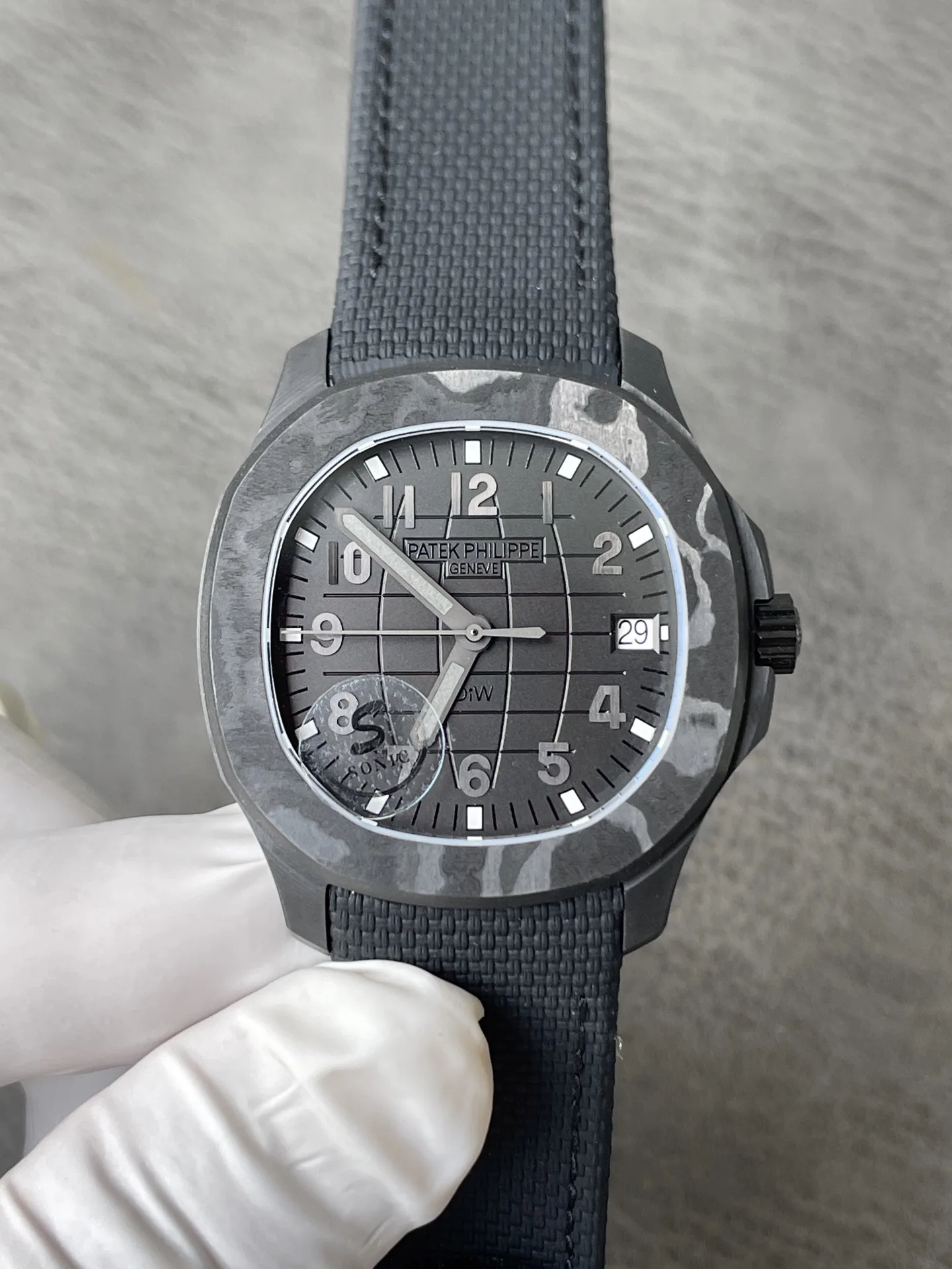 sonic l Cal.324 무브먼트｜40mm l 파텍필립  5167  탄소 섬유